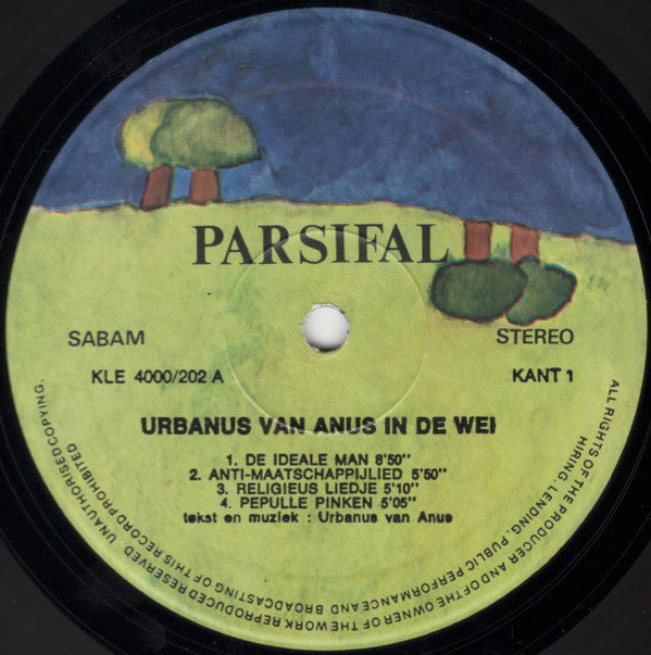 Urbanus : Urbanus Van Anus In De Weide / Op De Vijver (LP, Album, Bla)
