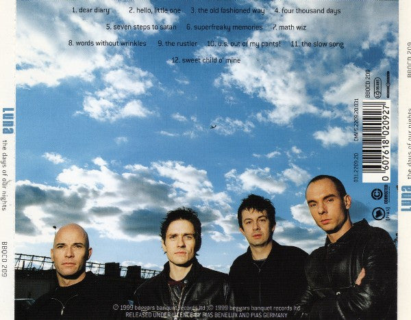 Luna (5) : The Days Of Our Nights (CD, Album)