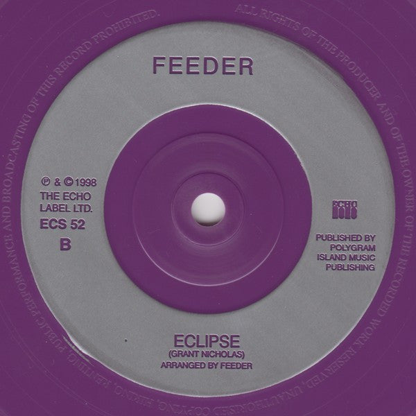Feeder : Suffocate (7", Single, Ltd, Num, Pur)