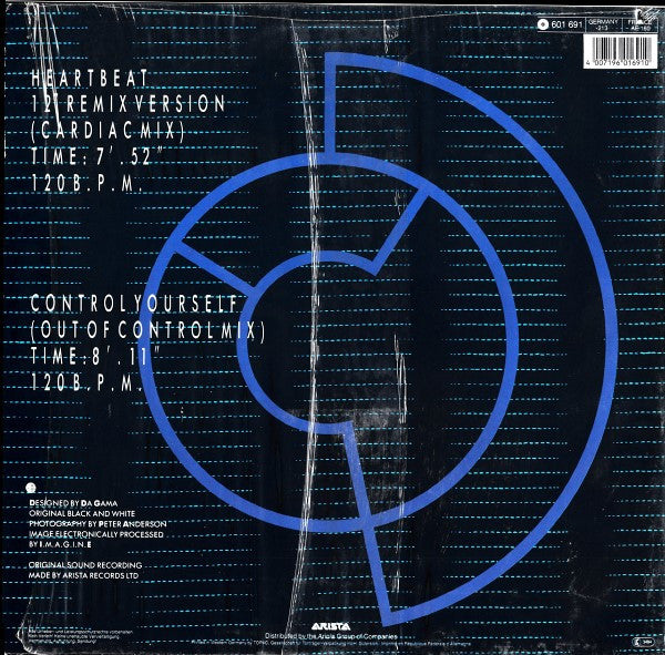 Thomas Leer : Heartbeat (Cardiac Mix) (12" Remix Version) (12", Maxi)