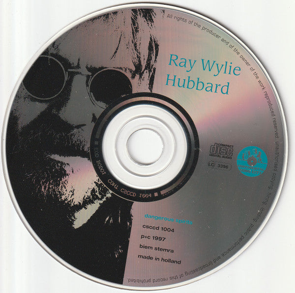 Ray Wylie Hubbard : Dangerous Spirits (CD, Album)
