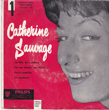 Catherine Sauvage : 1 - La Fille De Londres (7", EP, RE)