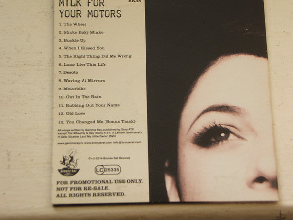 Gemma Ray : Milk For Your Motors (CD, Album, Promo)