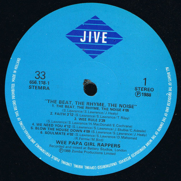 The Wee Papa Girl Rappers* : The Beat, The Rhyme, The Noise (LP, Album)
