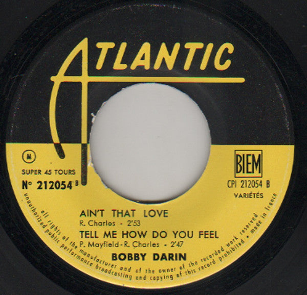 Bobby Darin : Things (7", EP)