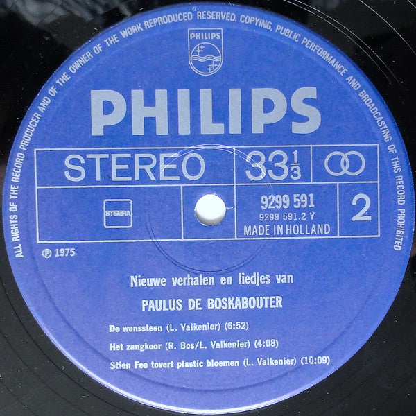 Paulus De Boskabouter : Nieuwe Verhalen En Liedjes Deel 2 (LP, Album)