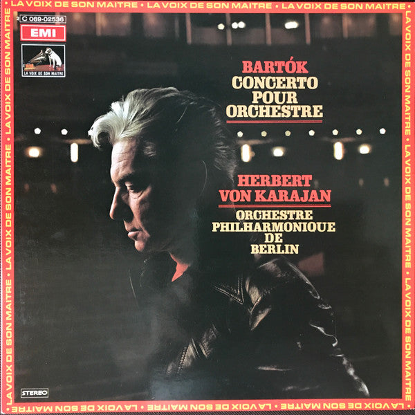Béla Bartók - Berliner Philharmoniker, Herbert von Karajan : Concerto Pour Orchestre (LP, RE)