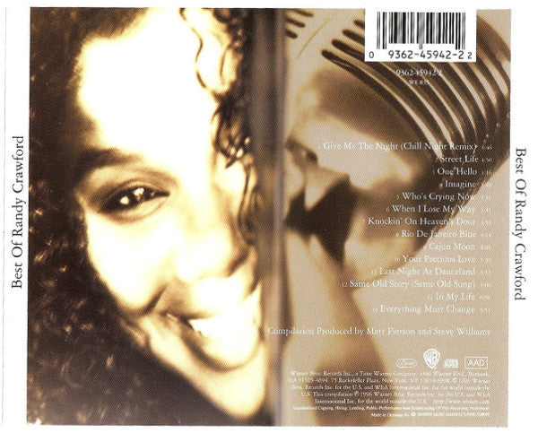 Randy Crawford : Best Of Randy Crawford (CD, Comp)
