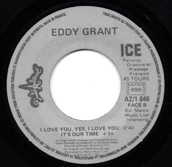 Eddy Grant : Time To Let Go (7")