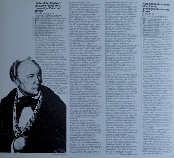 Sabine Meyer, Wolfgang Meyer (3) : Works for Clarinet and Orchestra (Weber, Baermann, Mendelssohn) (LP, Album)