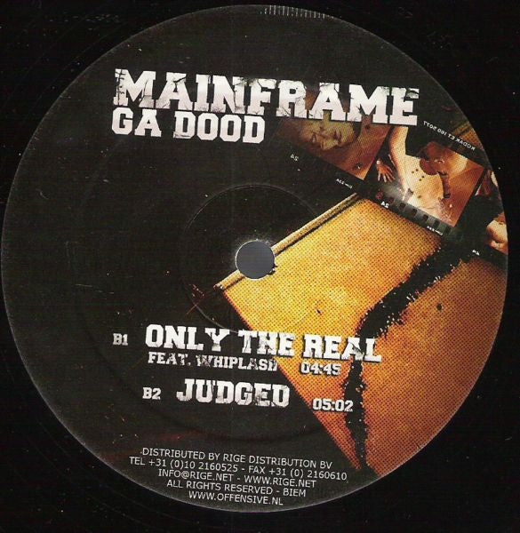 Mainframe (5) : Ga Dood (12")