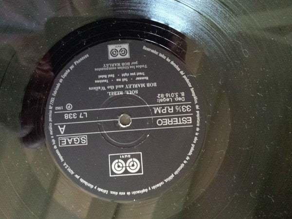 Bob Marley & The Wailers : Soul Rebel (LP, Comp)