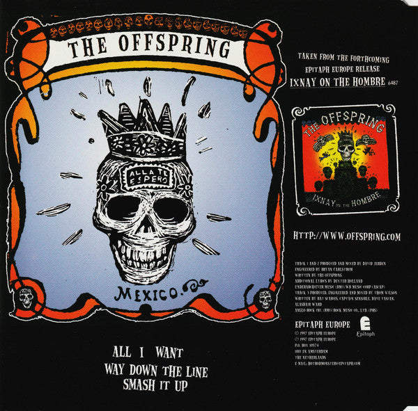 The Offspring : All I Want (CD, Maxi, Promo)