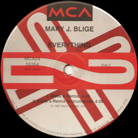 Mary J. Blige : Everything (2x12", Single)