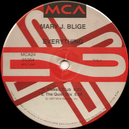 Mary J. Blige : Everything (2x12", Single)