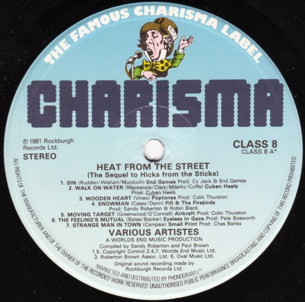 Various : Heat From The Street (LP, Comp)