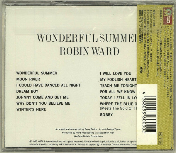 Robin Ward : Wonderful Summer (CD, Album, Mono, RE)