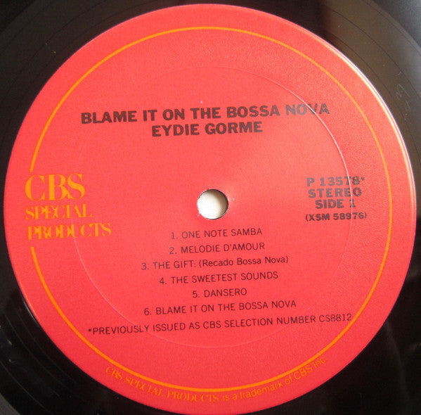 Eydie Gormé : Blame It On The Bossa Nova (LP, Album, RE)
