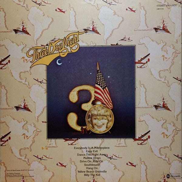 Three Dog Night : American Pastime (LP, Album)