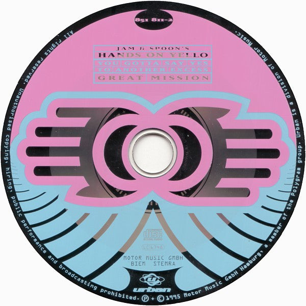 Jam & Spoon Hands On Yello : You Gotta Say Yes To Another Excess- Great Mission (CD, Maxi)