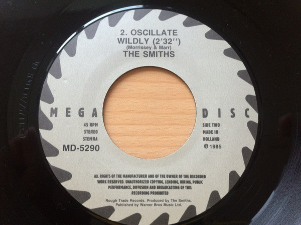 The Smiths : The Headmaster Ritual / Oscillate Wildly (7", Single)