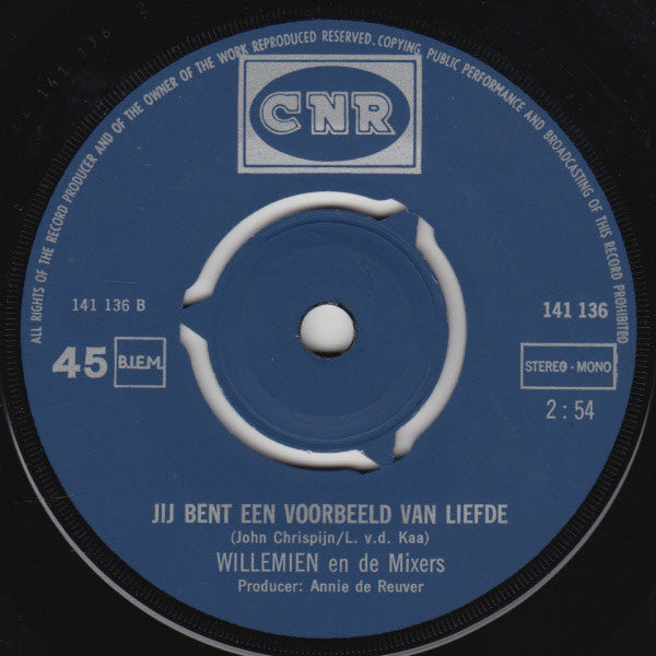 Willemien : Een Diamant (7", Single)