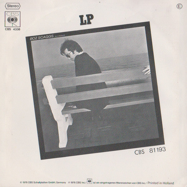Boz Scaggs : It's Over / Harbor Lights (7", Single)