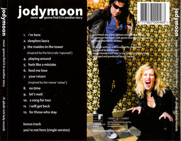 Jodymoon : Never Gonna Find It In Another Story (CD, Album)