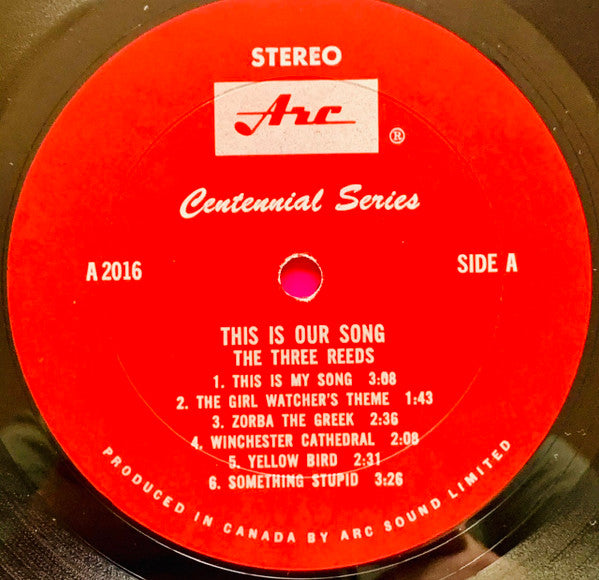 The Three Reeds : The Electro-Harmonic Sound Of (LP)