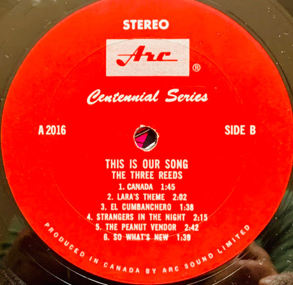 The Three Reeds : The Electro-Harmonic Sound Of (LP)