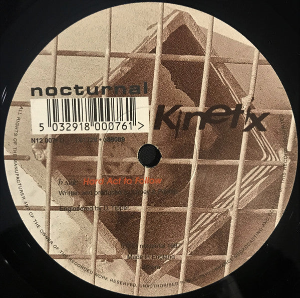 Kinetix : White Lines (E-Z Rollers Remix) (12")
