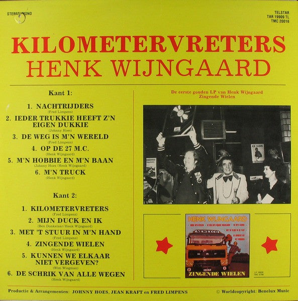 Henk Wijngaard : Kilometervreters (LP, Album, Ora)