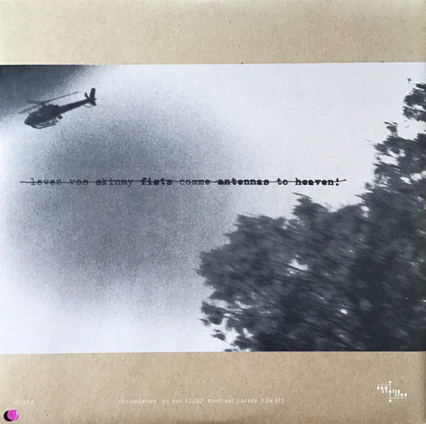 Godspeed You Black Emperor! : Lift Your Skinny Fists Like Antennas To Heaven (2xLP, Album)