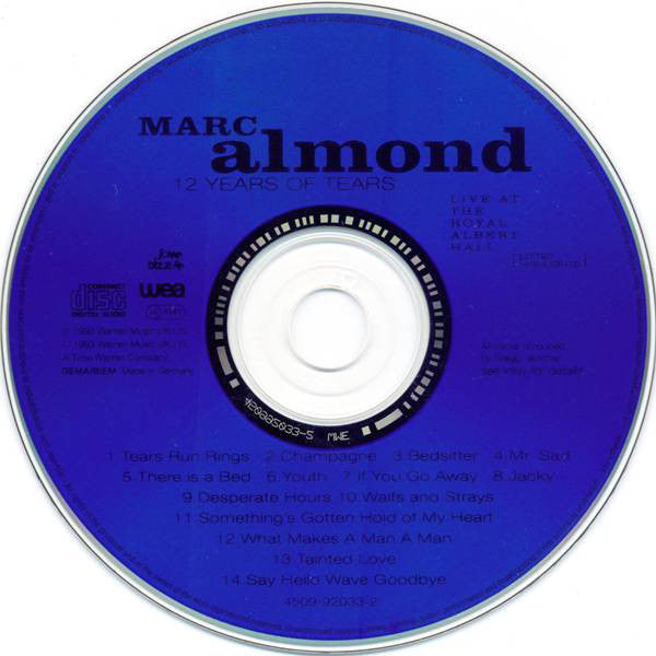 Marc Almond : 12 Years Of Tears (CD, Album)