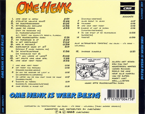 Ome Henk : Ome Henk Is Weer Bezig (CD)
