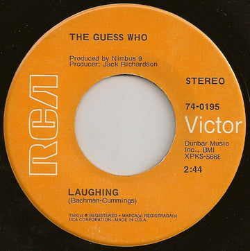 The Guess Who : Laughing / Undun (7", Single, Roc)