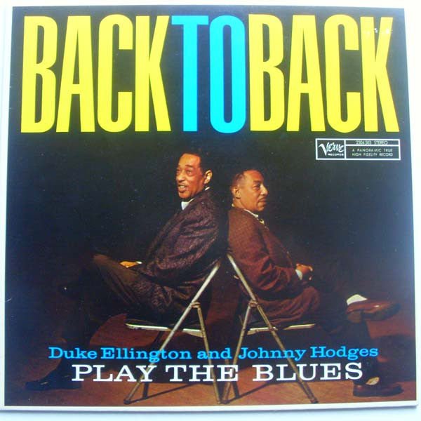 Duke Ellington & Johnny Hodges : Back To Back (Duke Ellington And Johnny Hodges Play The Blues) (LP, Album, RE)