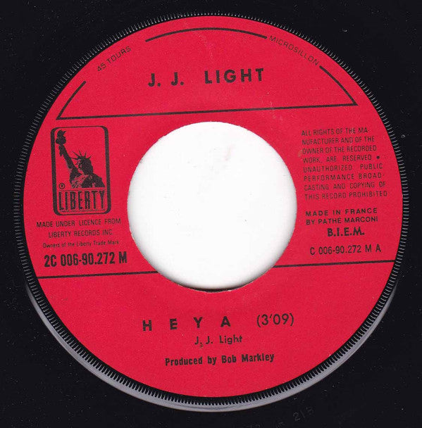 J. J. Light : Heya / On The Road Now (7", Single)