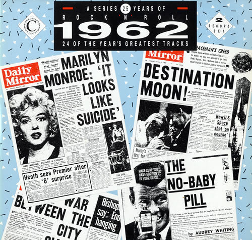 Various : 25 Years Of Rock 'N' Roll 1962 (2xLP, Comp, Mono, Gat)