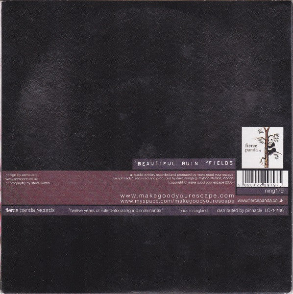 Make Good Your Escape : Beautiful Ruin (7")