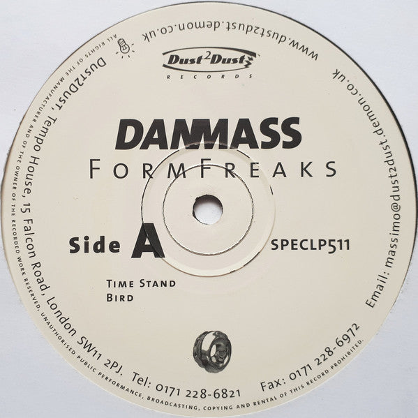 Danmass : Form Freaks (3x12", Album, Ltd)