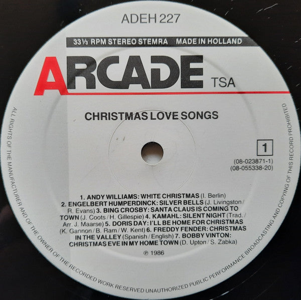 Various : Christmas Love Songs (2xLP, Comp)