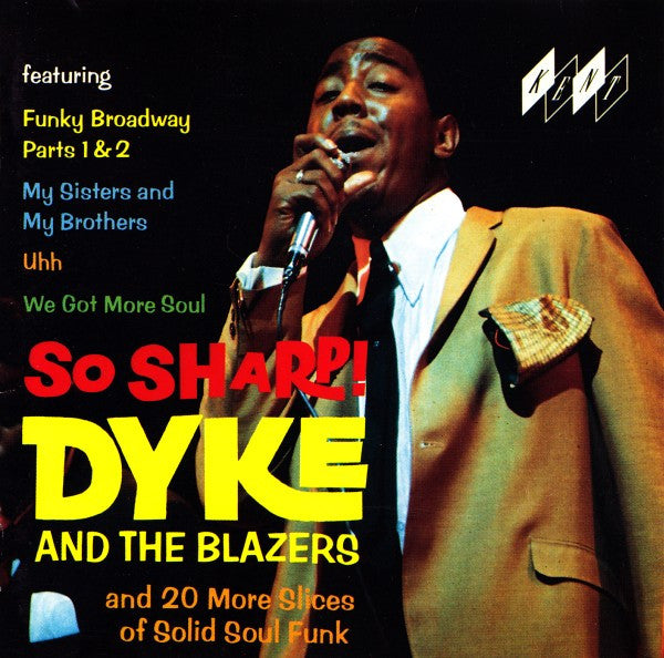 Dyke & The Blazers : So Sharp! (CD, Comp, Mono)