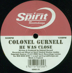 Colonel Gurnell : He Was Close / Stillwell Avenue (12")