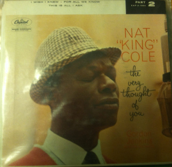 Nat King Cole : The Very Thought Of You (7", EP)
