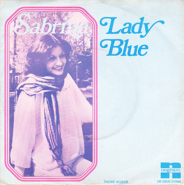 Sabrina (68) : Lady Blue (7", Single)