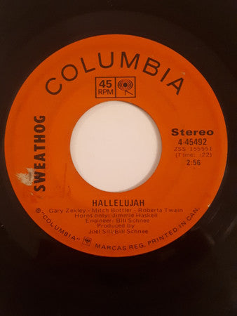 Sweathog : Hallelujah (7")