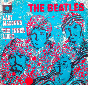 The Beatles : Lady Madonna / The Inner Light (7", Single, 4-P)