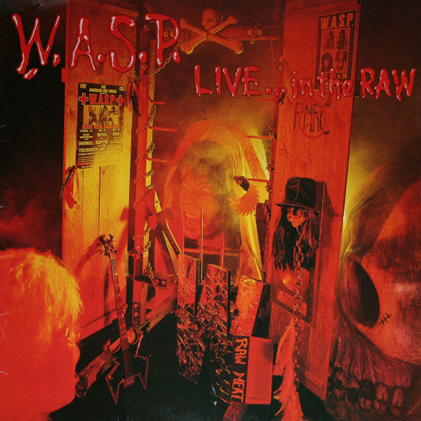 W.A.S.P. : Live... In The Raw (LP, Album)