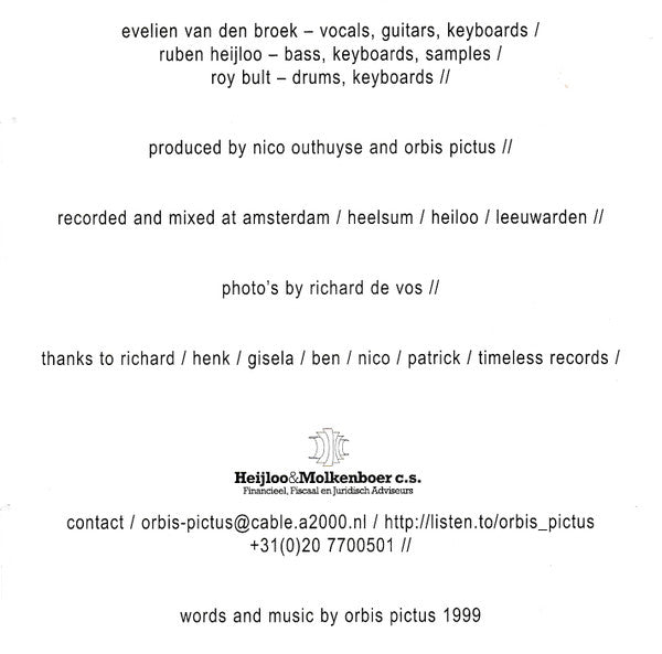 Orbis Pictus : Orbis Pictus (CD)